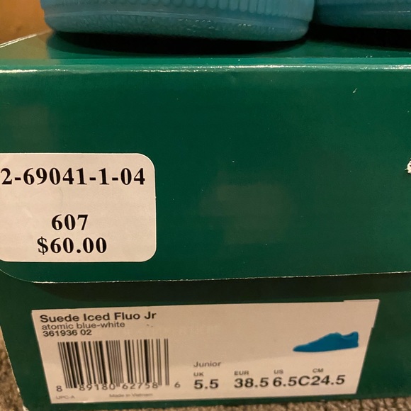 Puma Suede Iced Fluo JR - Picture 2 of 7